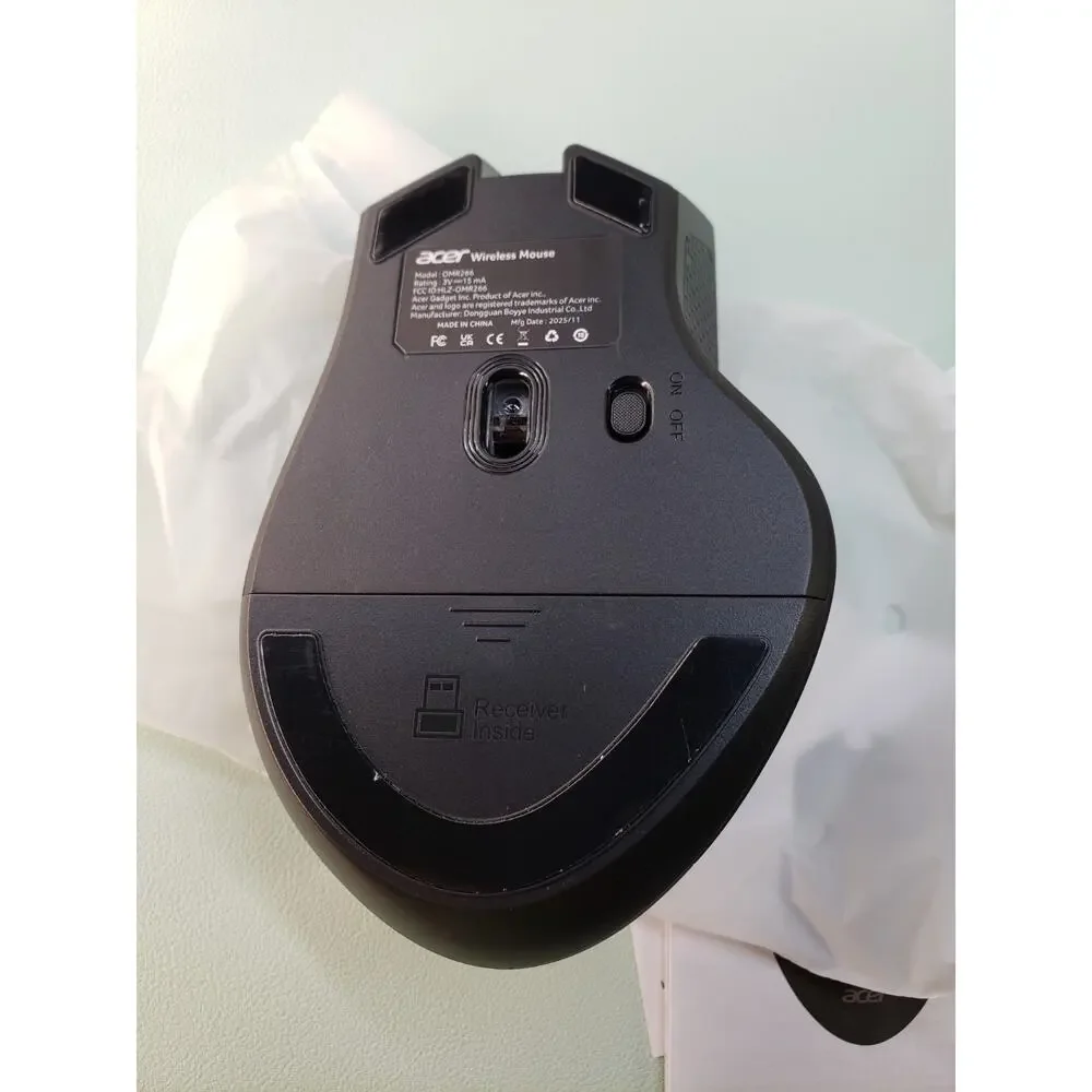 Acer Wireless Mouse for Laptop, 2.4GHz Computer Mouse 3 Adjustable DPI Office...